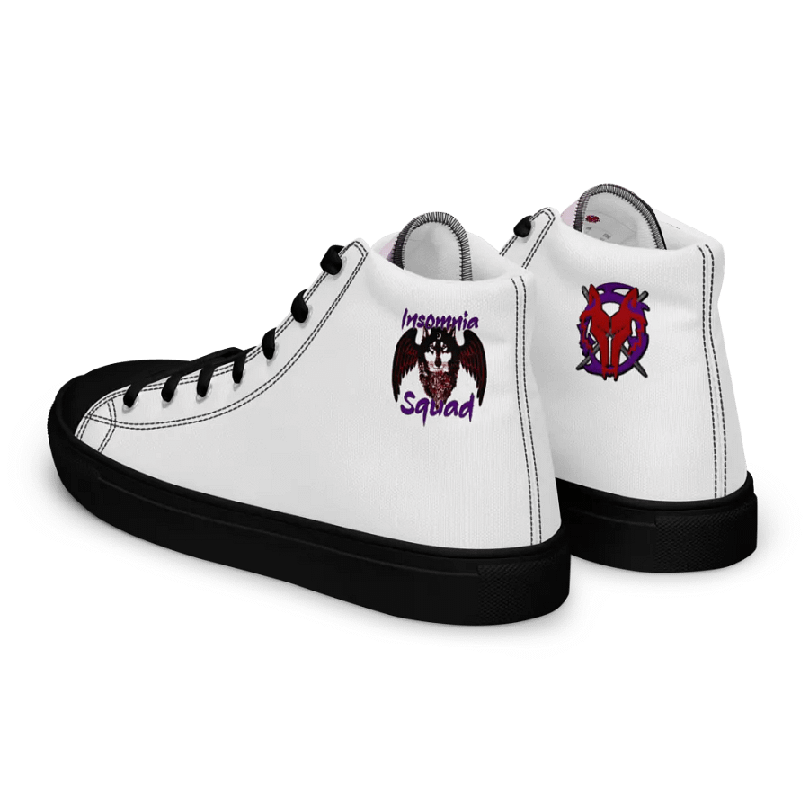 Men's White Insomnia Squad Canvas Hi-Tops product image (6)