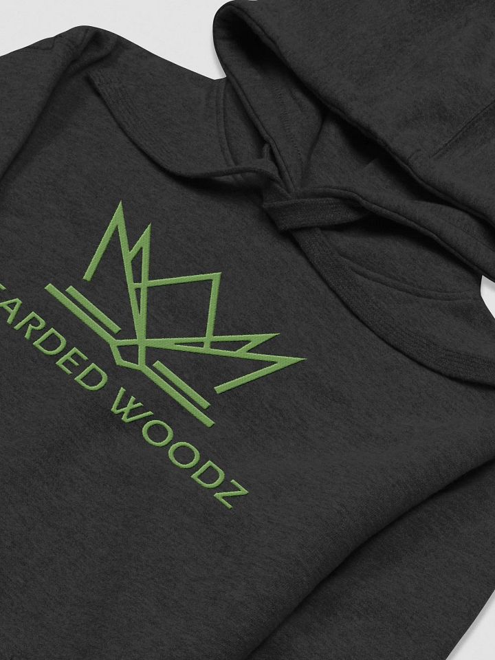 Women's Bearded Woodz Hoodie (Green Embroidery) product image (2)