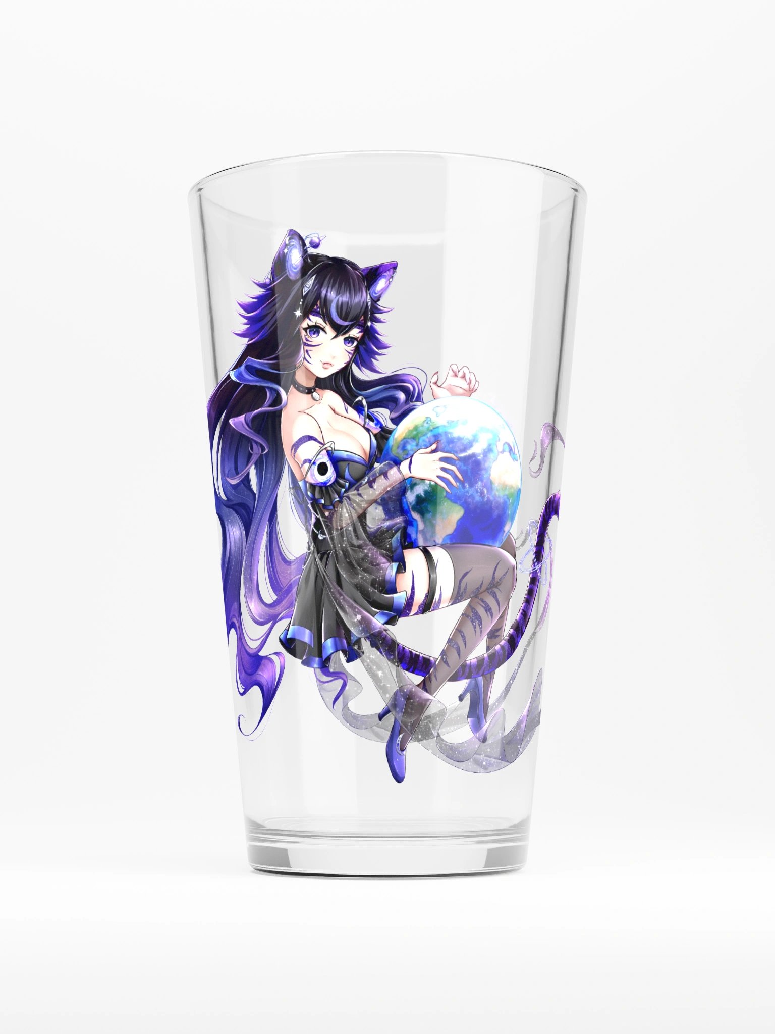 Floating Moona Shaker Pint Glass product image (1)