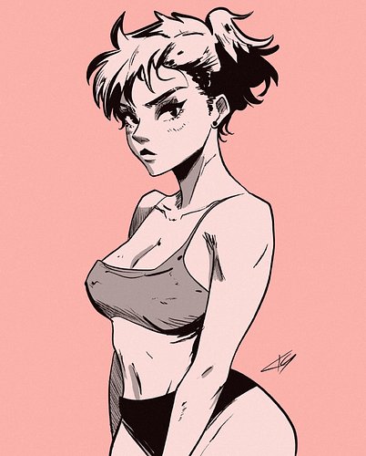 Another quick one for today before work

🖤
🖤
🖤

#art #digitalart #digitalpainting #digitalsketch #digitaldrawing #procreate #...