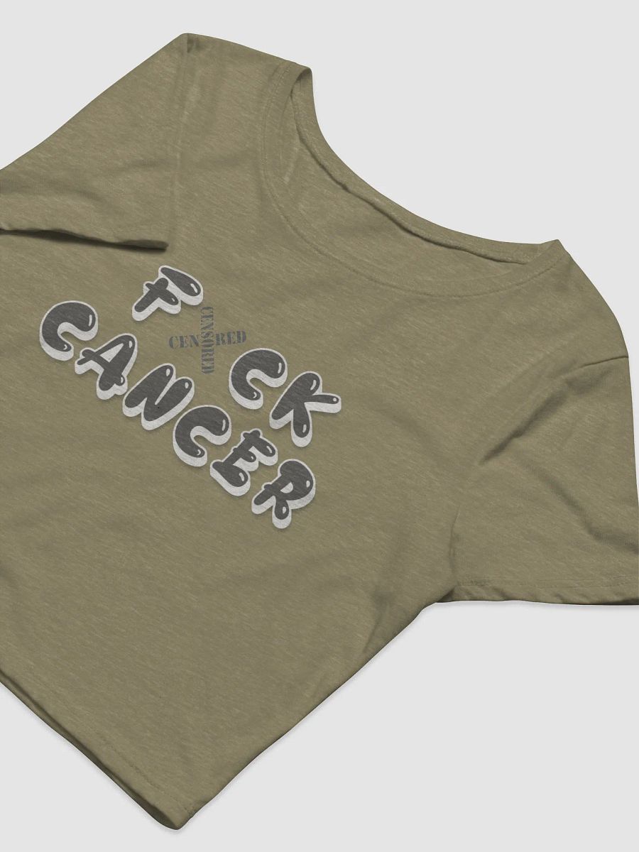 F*CK CANCER Women's Crop Tee product image (8)