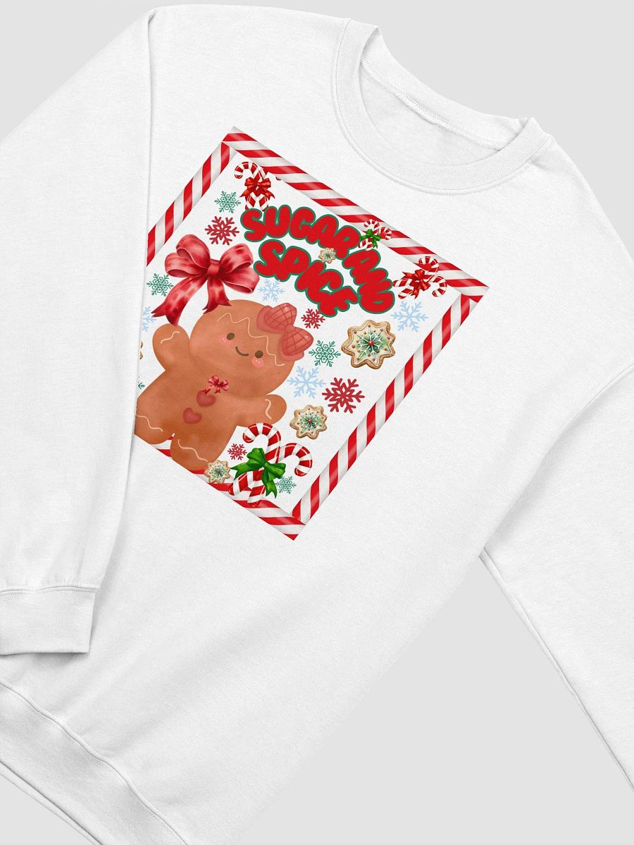 Sugar and Spice Gingerbread Sweatshirt (Red) product image (4)