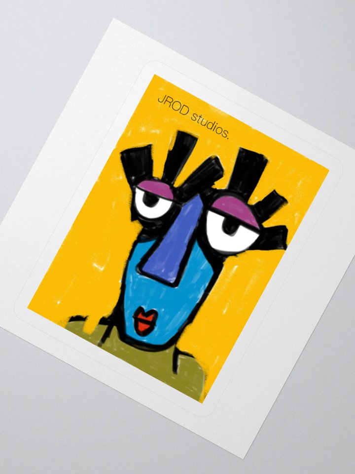 Not Impressed Sticker [Multi] product image (2)