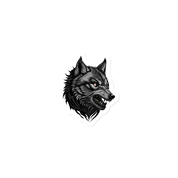 Wild Torment Die-Cut Magnets - Wolf product image (1)