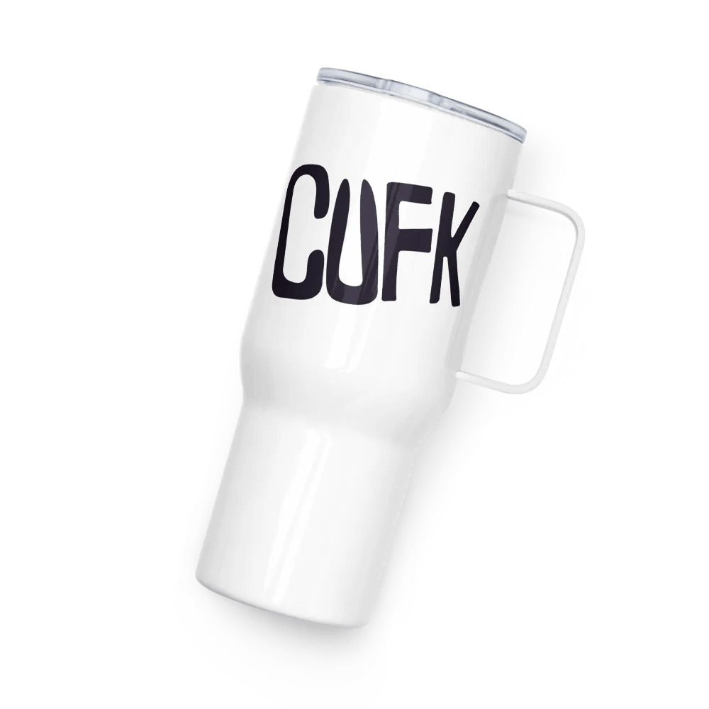 CUFK Travel Mug with a Handle product image (4)