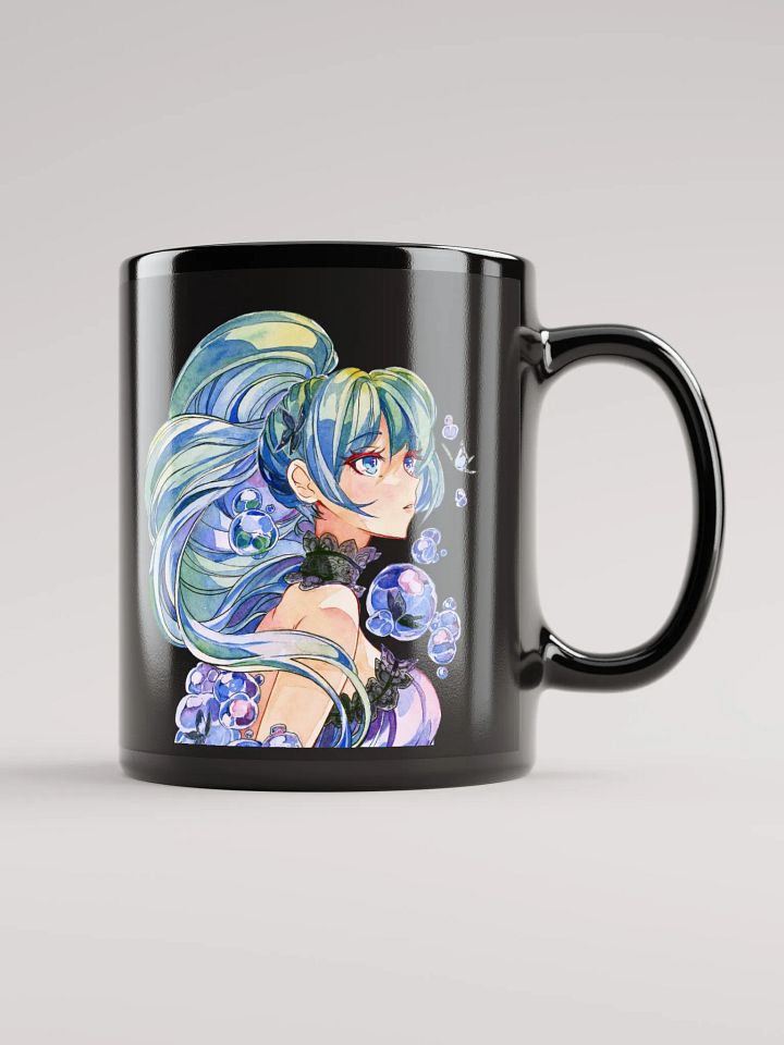Bubble up from Dream Black Glossy Mug product image (1)
