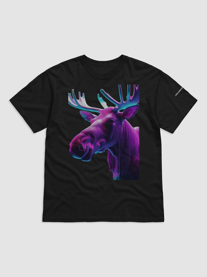 Cyberpunk Moose Cotton Tee product image (1)