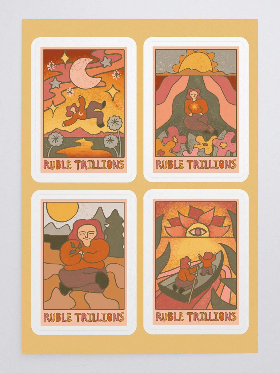 Full Tarot Set - Sticker Sheet product image (3)