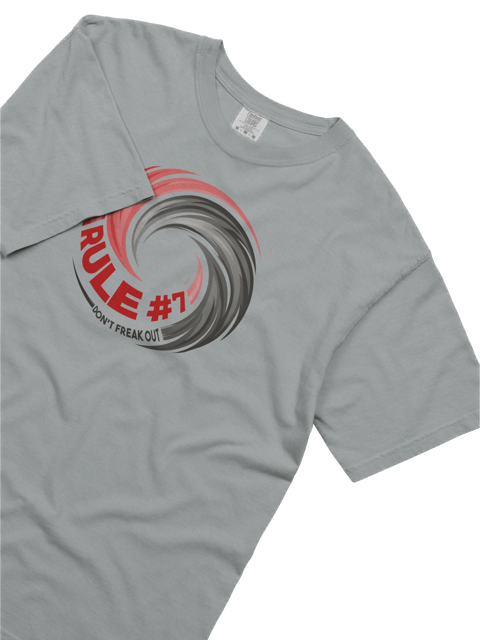 Rule #7 Men's T-Shirt Pewter and Red product image (41)
