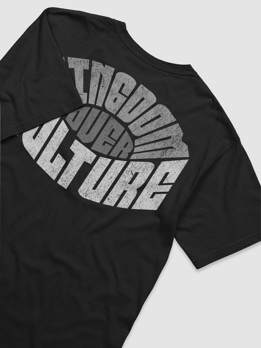 KINGDOM OVER CULTURE Curved Text Heavyweight T-Shirt product image (6)