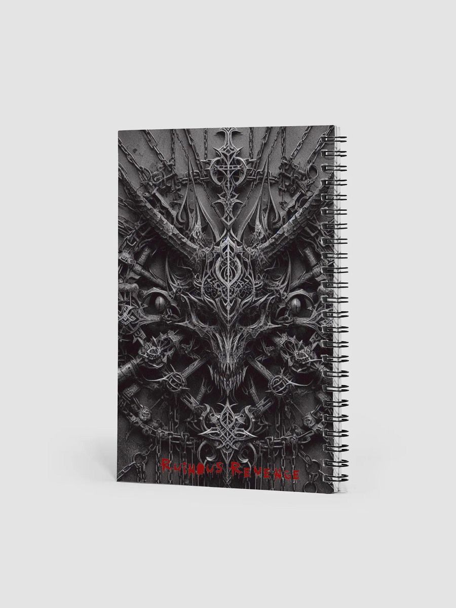 Ruinous revenge ETHEREAL DARKNESS edition spiral notebook product image (2)