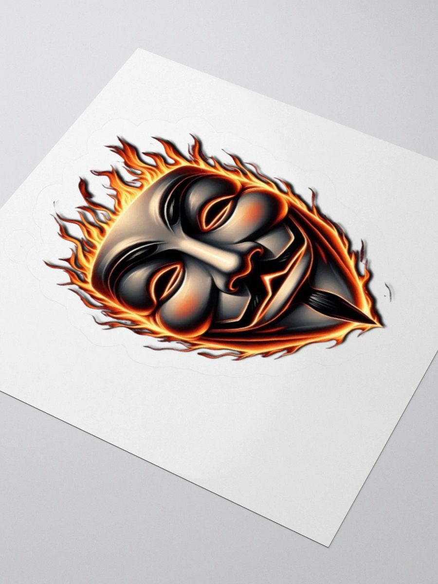 Guy Fawkes Fire Mask product image (9)