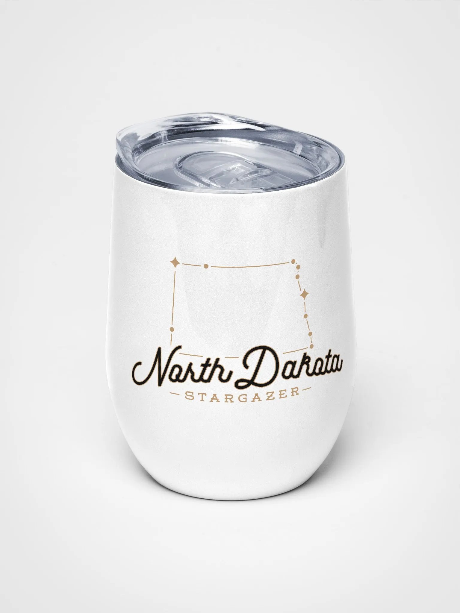Stargazer ✧ North Dakota Wine Tumbler product image (1)