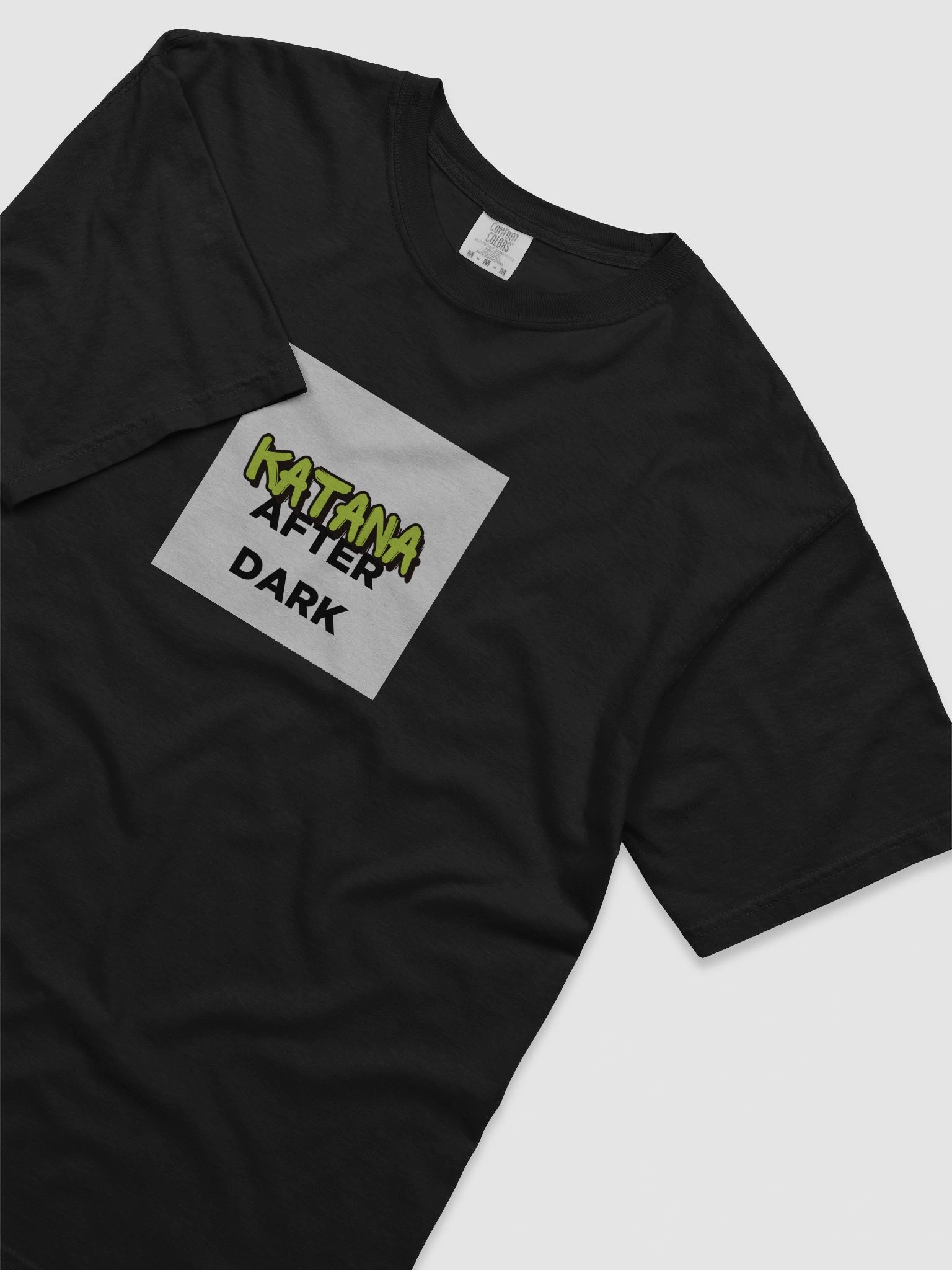 KatanaAfterDark Green Name Logo T-shirt product image (5)