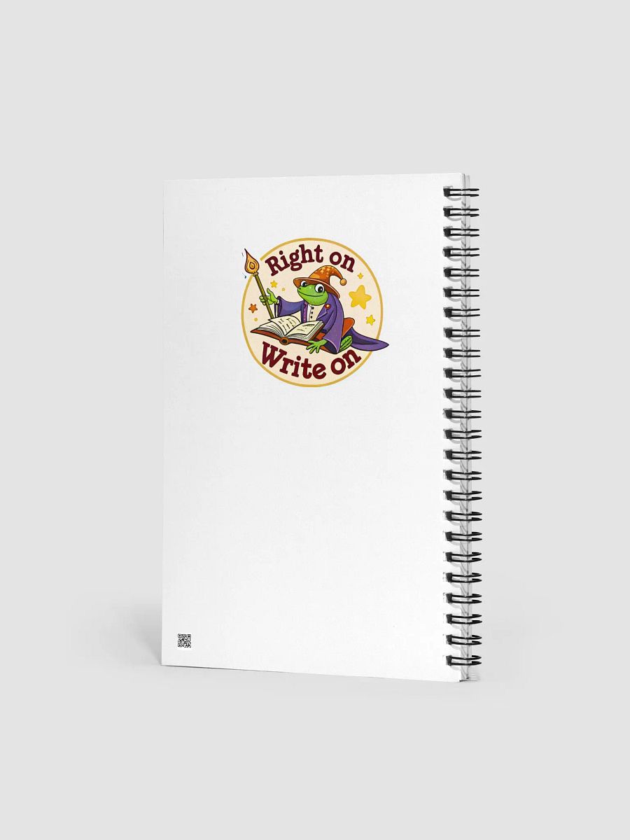 Wizard Frog Spiral Notebook product image (2)