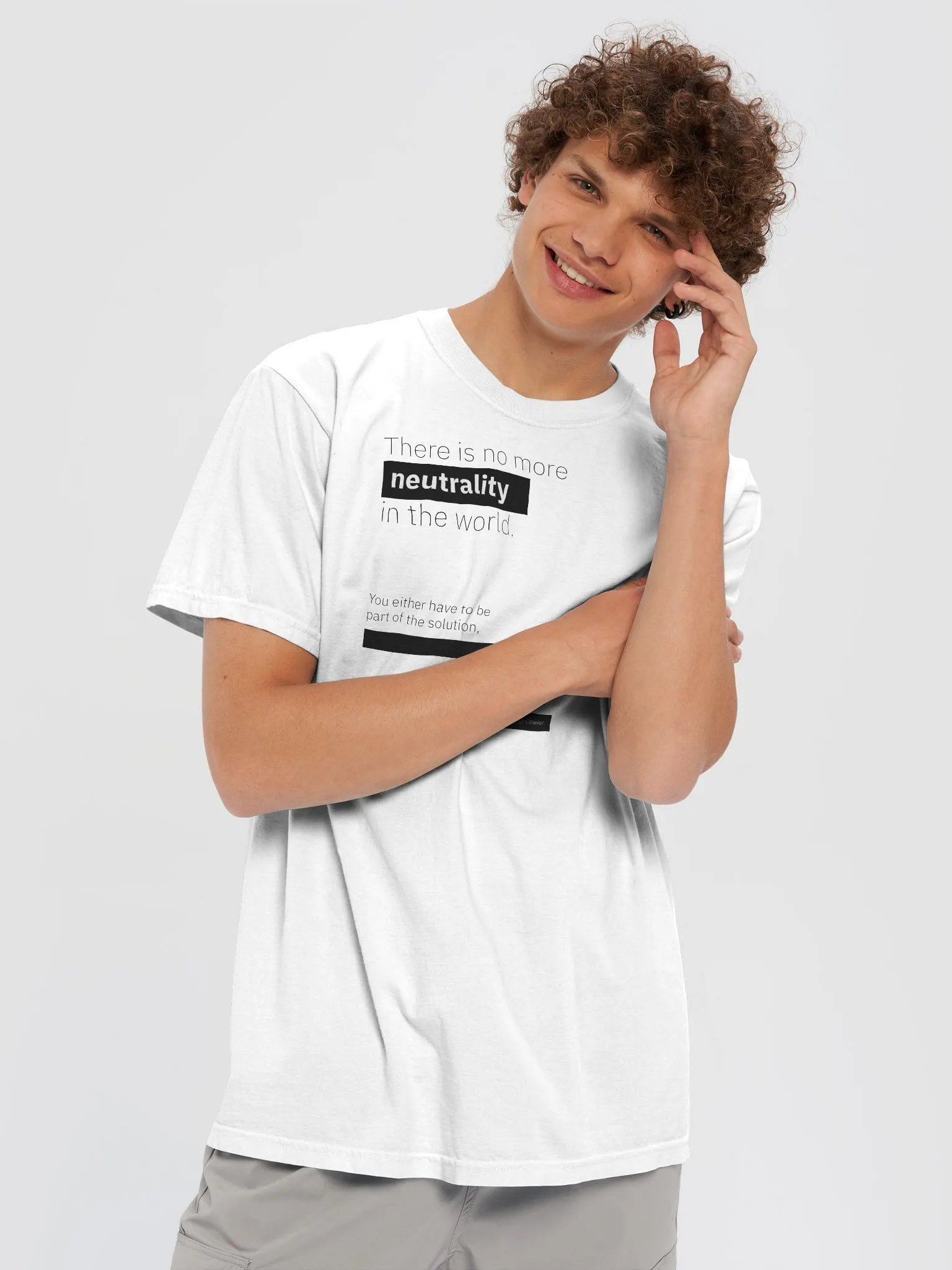 Eldridge Cleaver Neutrality Tee product image (5)