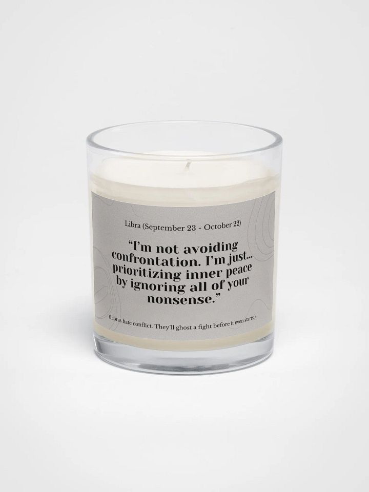 Libra - Zodiac Candles product image (1)