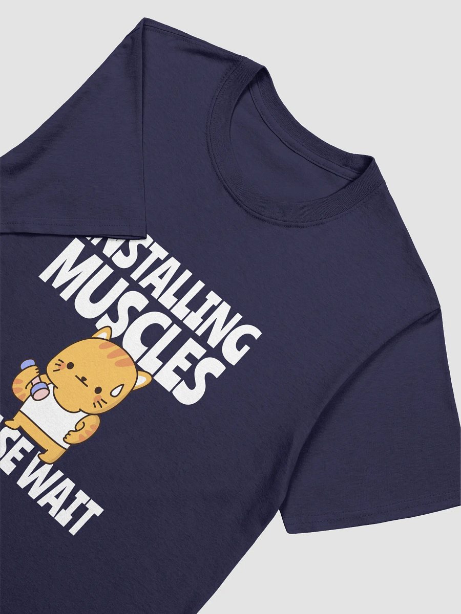 Chubby Cat Workout Cartoon T-Shirt product image (11)