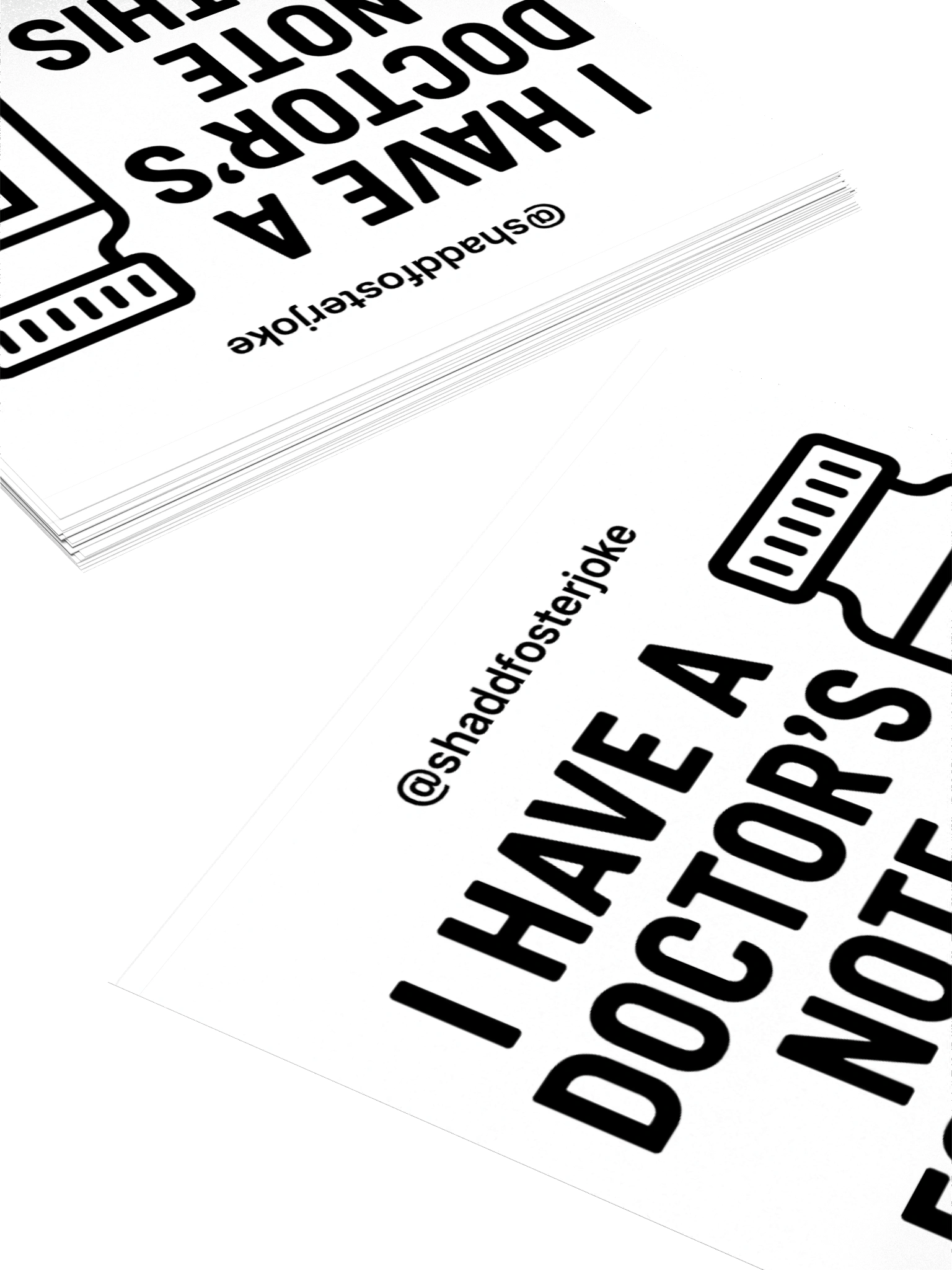 I Have A Doctor's Note For This Sticker product image (4)