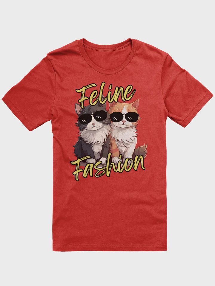 Feline Fashion Cool Cats Sunglasses Graphic Tee product image (48)