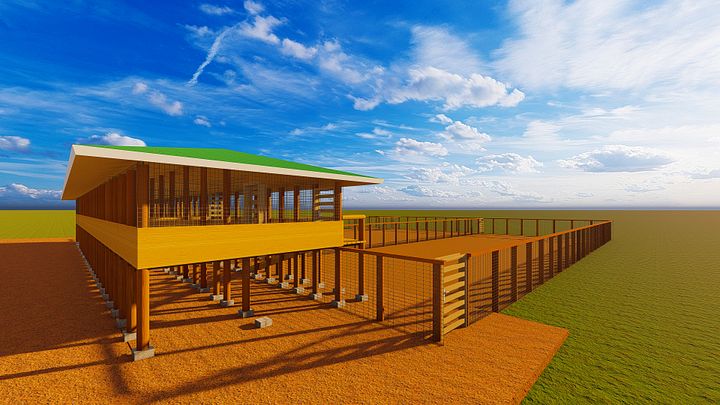 300 Goats Design Plan- Free Range product image (1)