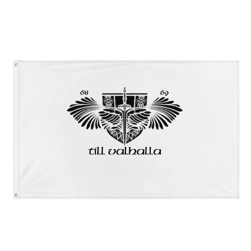 Remembrance Till Valhalla Flag product image (1)