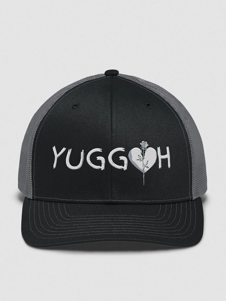 Rose Heart Snapback Trucker Hat product image (1)