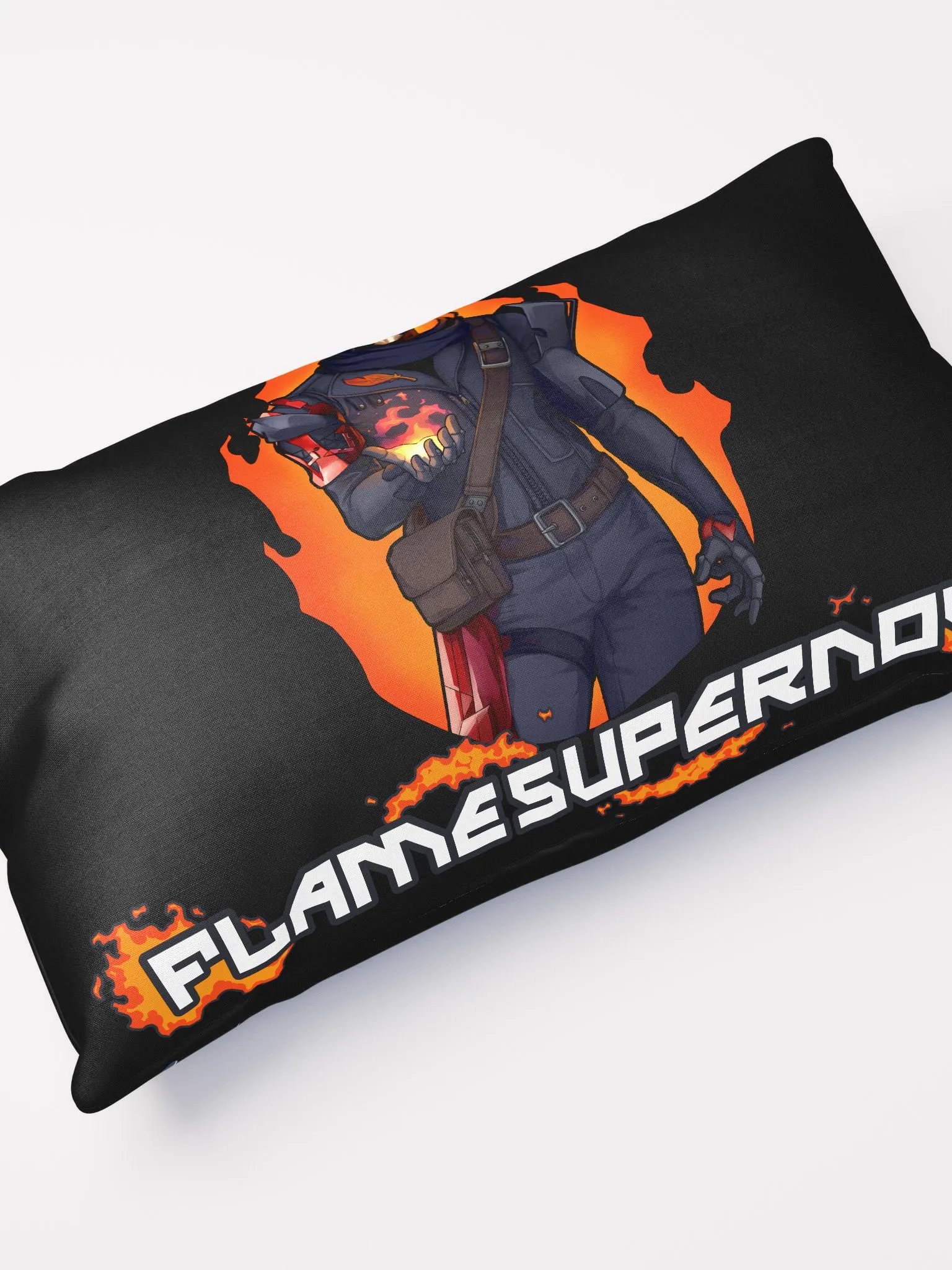 World of Flame Supernova Pillow (Black) product image (5)