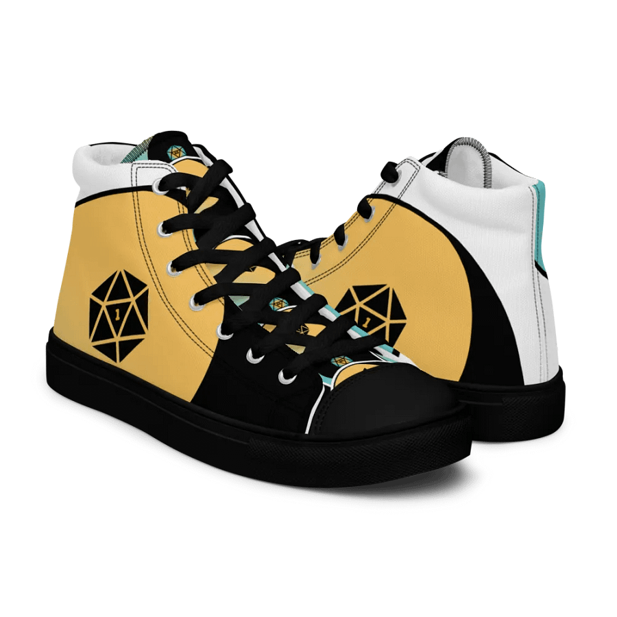 d20 Yin Yang Gradient Hi-Tops product image (9)