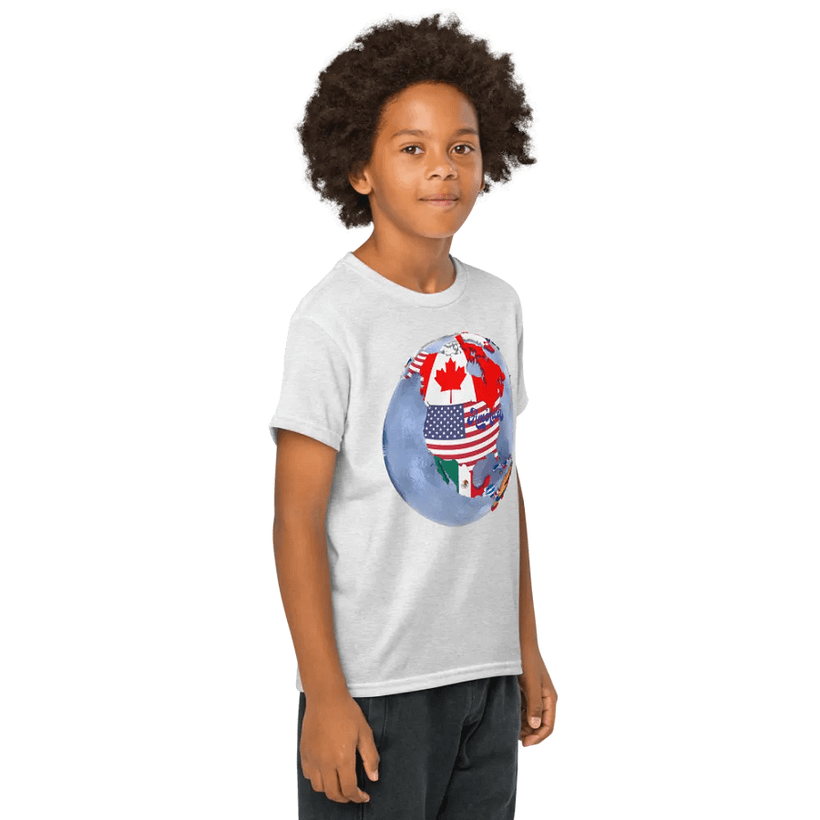 Kids T-Shirt World Map Countries product image (4)