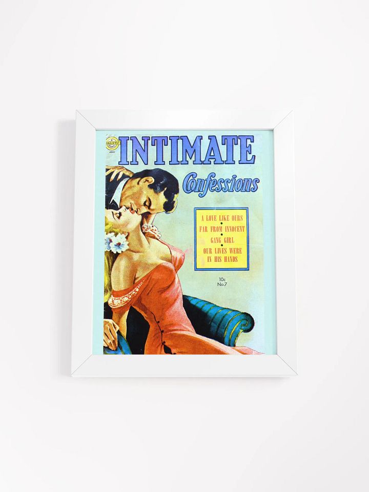 Intimate Confessions #7 Framed Poster product image (1)