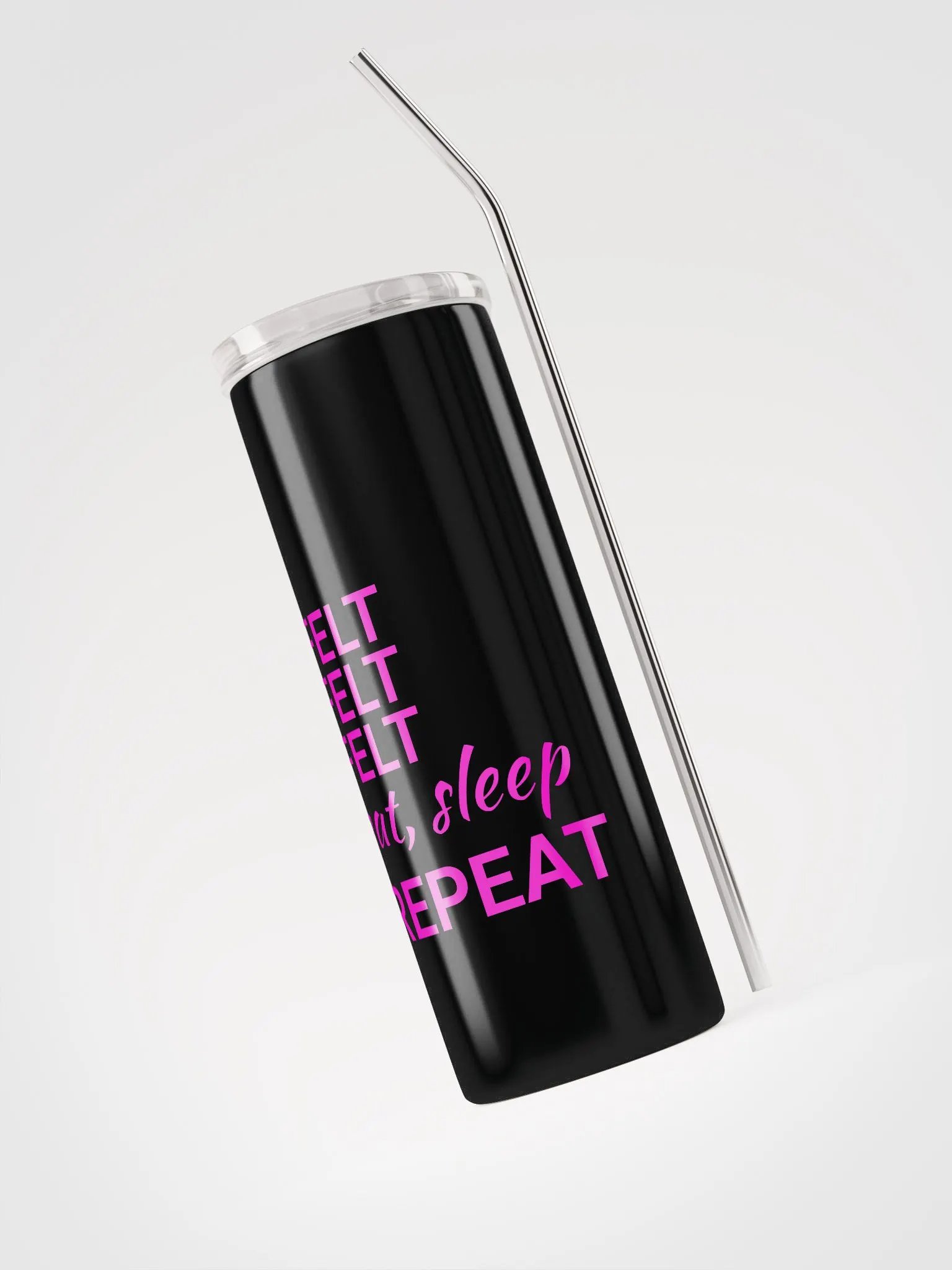 Felt Felt Felt Stainless Steel Skinny Tumbler and Straw product image (3)