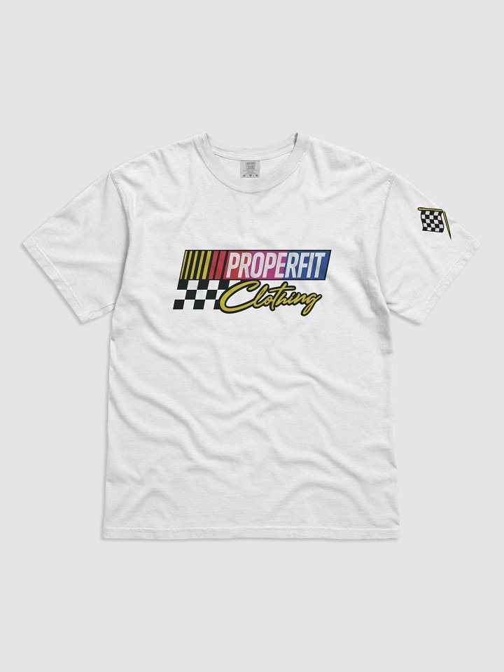 Checkered Flags Heavyweight Unisex Tee product image (21)