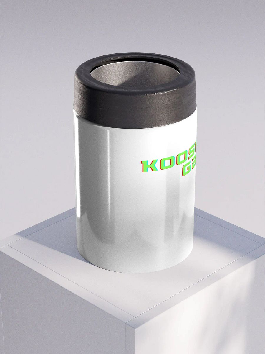 Kooshdaakaa Garage Steel Koozie product image (1)