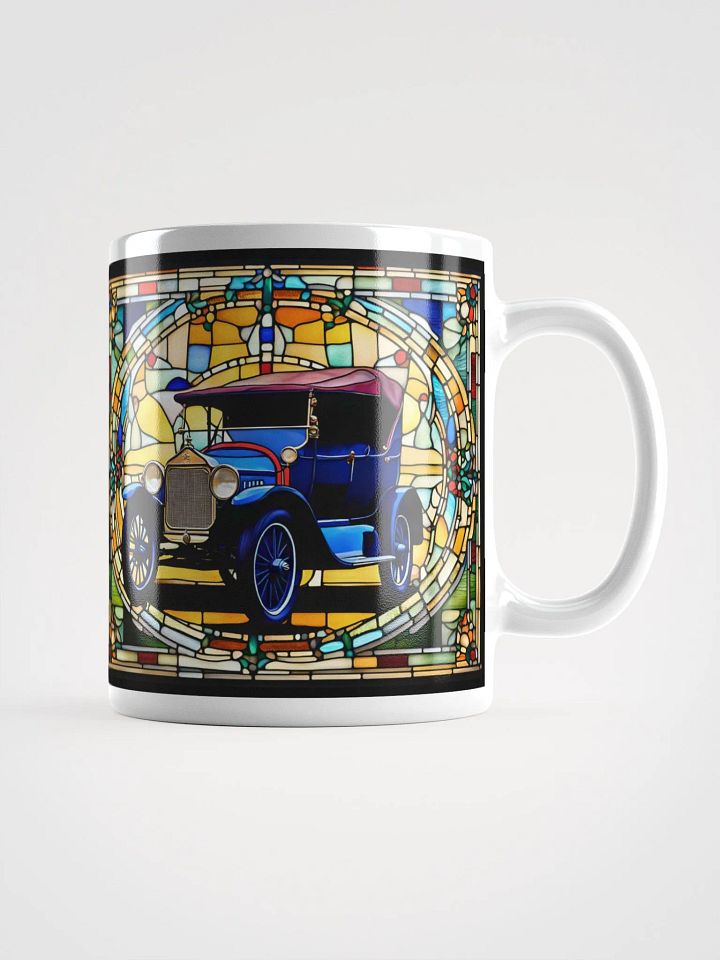 #001 Model-T Blues Stained Glass Mug product image (1)