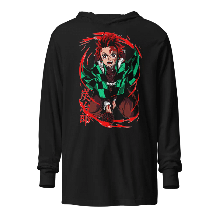 Demon Slayer - Tanjiro Kamado Fiery Resolve Hoodie product image (1)