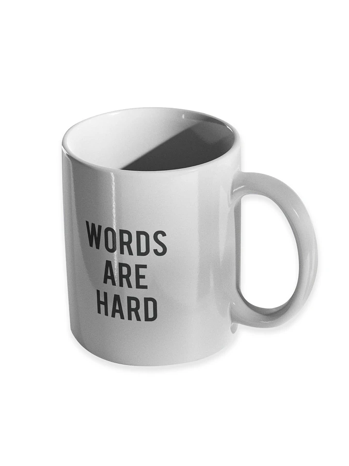 Words Are Hard mug product image (1)