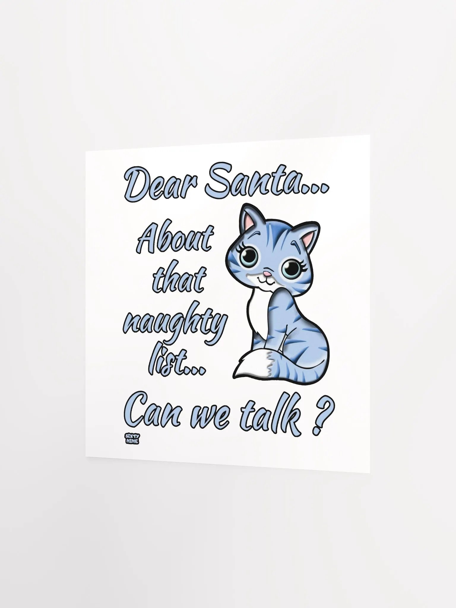 DEAR SANTA, ABOUT THAT NAUGHTY LIST... CAN WE TALK? product image (2)