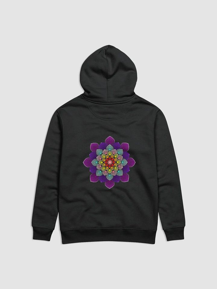 Colorful Dot Mandala Unisex Eco Hoodie product image (2)