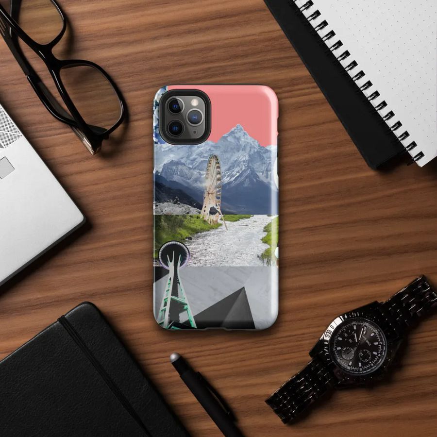 pnw/seattle themed collage iphone case product image (39)