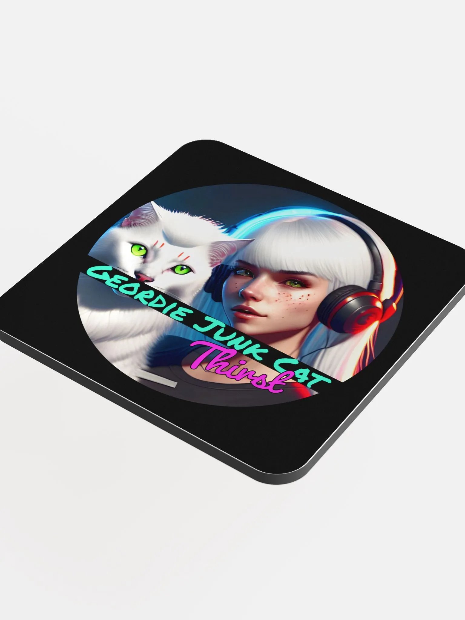 Thirst FOUR Drink Coaster (3.74″x 3.74″, US and EU Shipping) product image (4)