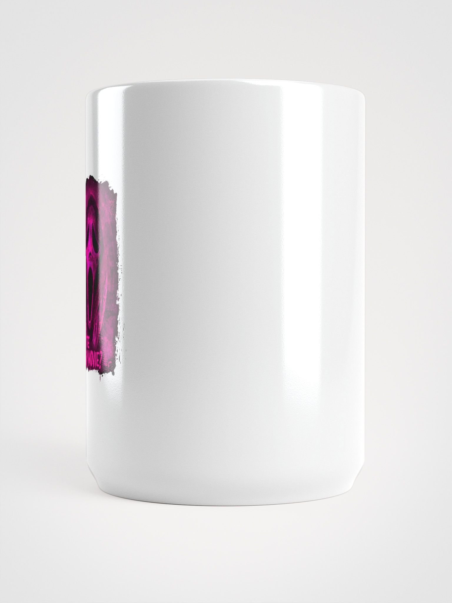 Ghost face pink mug product image (6)