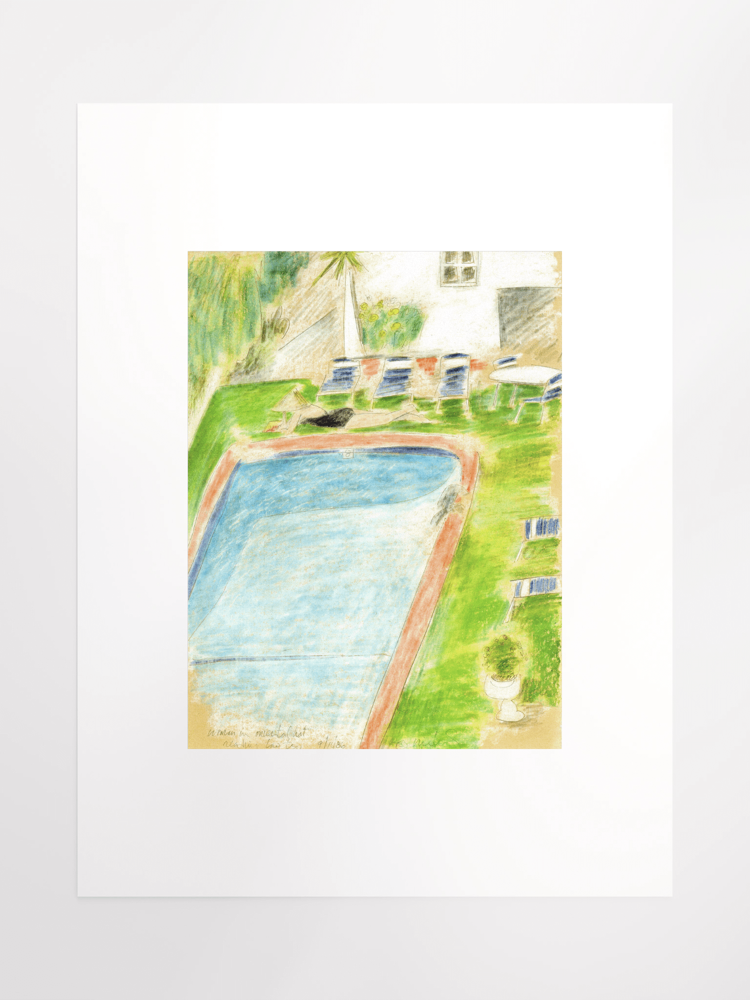 Woman Reading Lao Tsu 09.10.86 print product image (2)