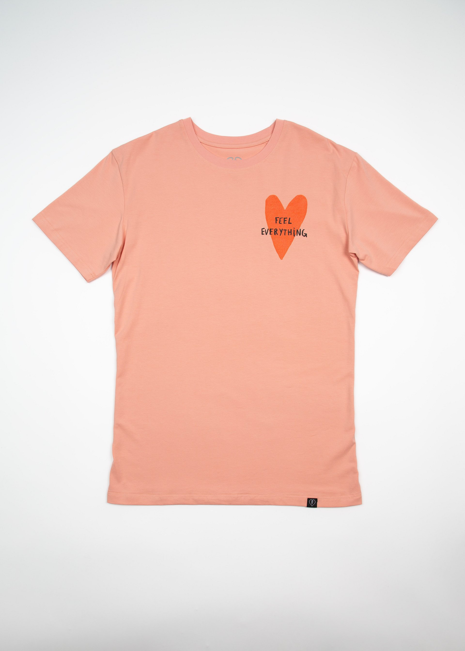 Feel Everything Peach Tee product image (8)