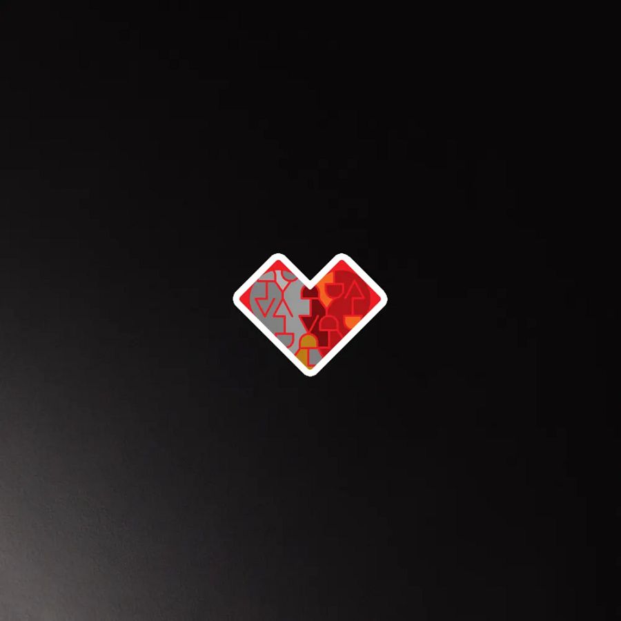 I Love You Dad Icon / MO Heart Magnets product image (3)