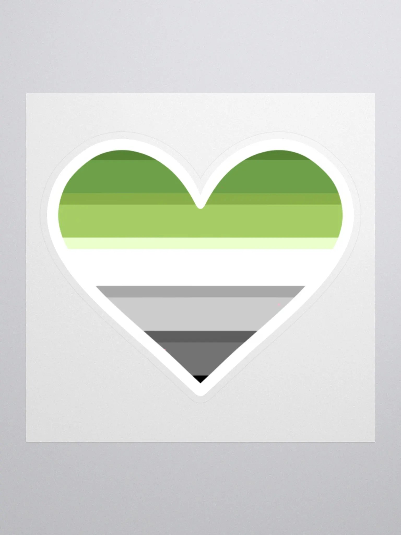 Aromantic Pride Sticker product image (3)