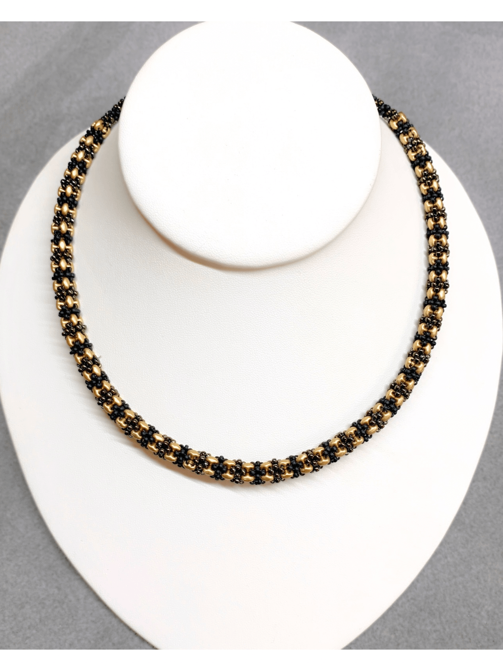 MiniDuo Beaded Rope Necklace - Gold product image (1)