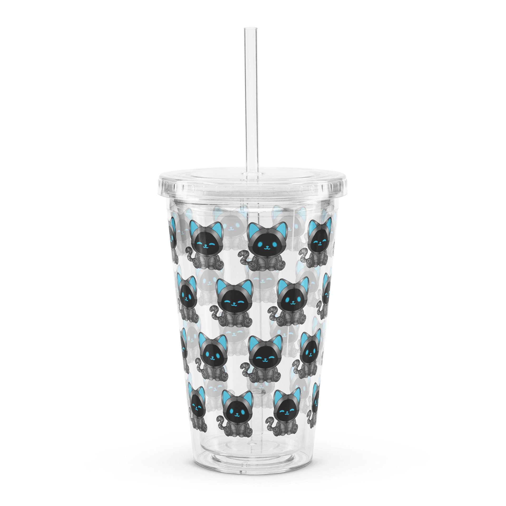 PalBot 16 oz Plastic Tumbler (Blue) product image (4)