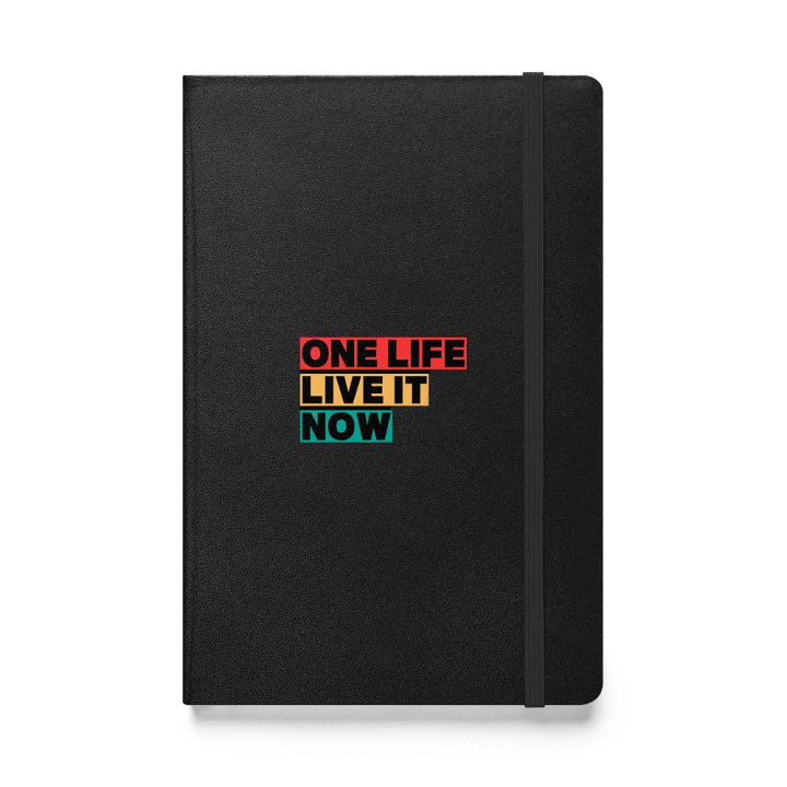 ONE LIFE LIVE IT NOW Hardcover Notebook product image (1)