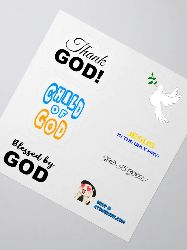 Child of God Kiss Cut Stickers product image (6)